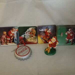 Coca Cola Christmas Ornaments & Coasters